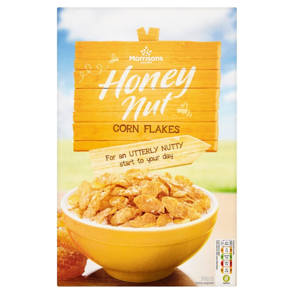 Morrisons Honey and Nut Corn Flakes, 500g