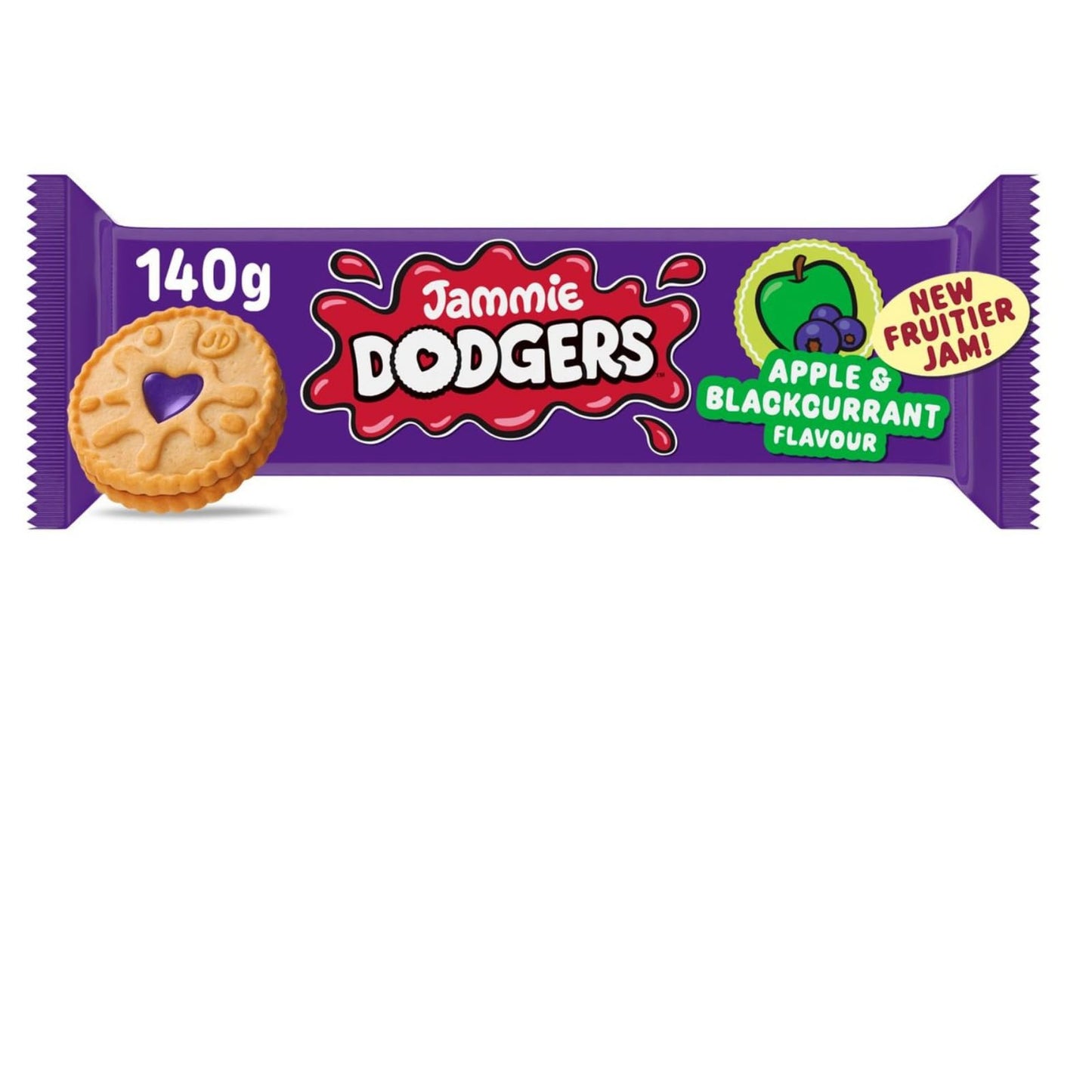 Jammie Dodgers Really Fruity Strawberry, Jammie Dodgers Raspberry Biscuits and Jammie Dodgers Apple & Blackcurrant Biscuits