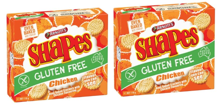 Arnotts Shapes Gluten Free Chicken - Pack of 2