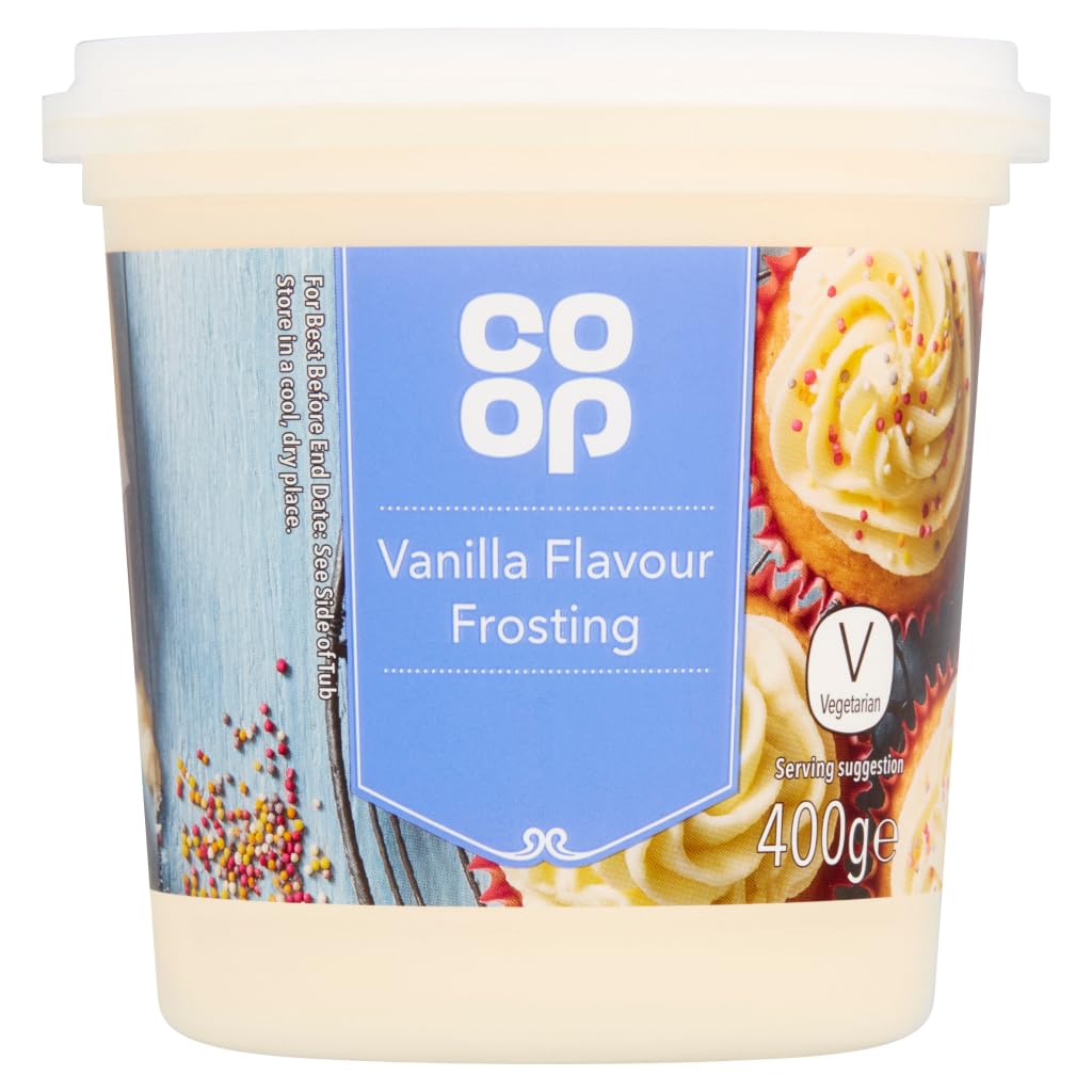 Co-op Vanilla Flavour Frosting 400g