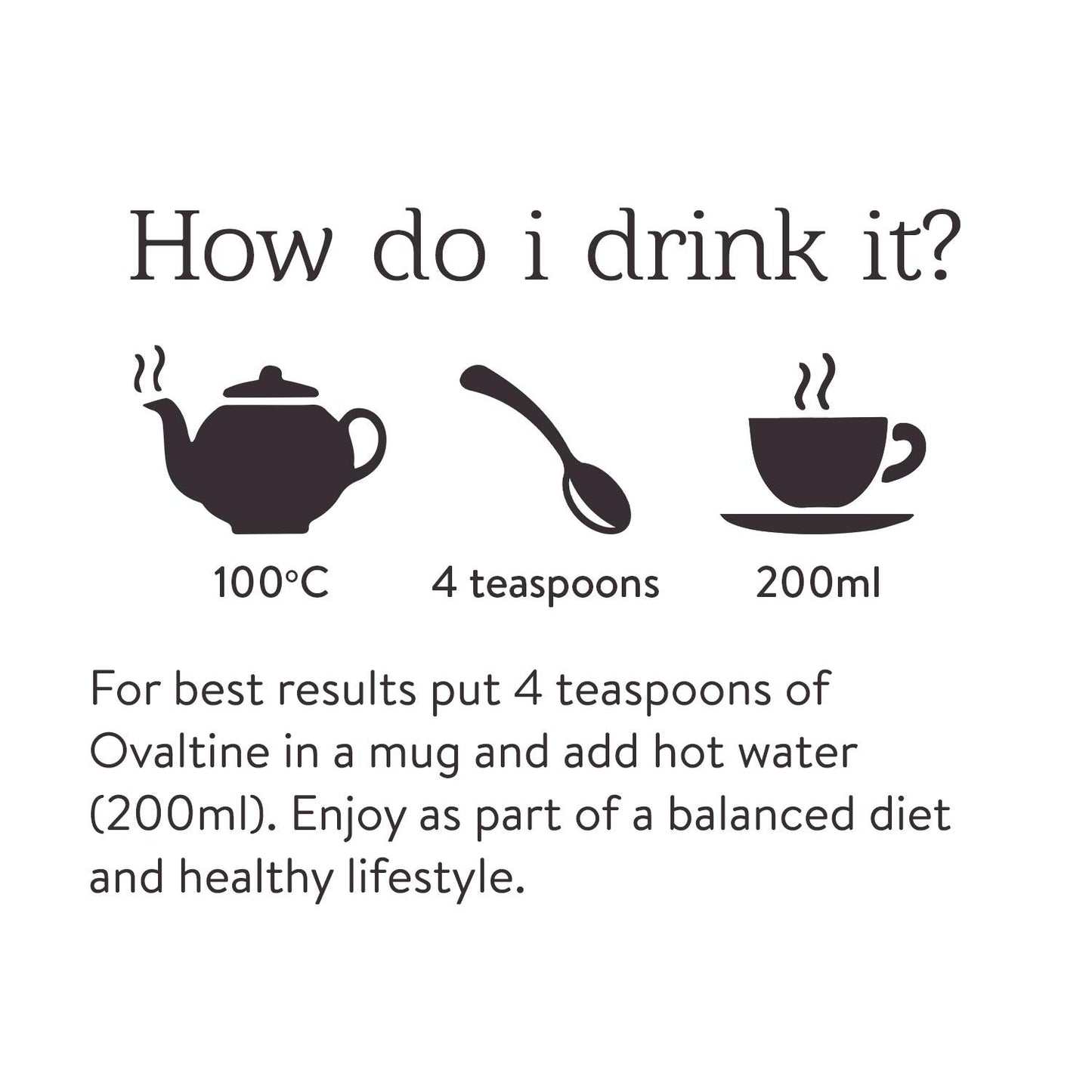 Ovaltine Light Instant Chocolate Drink, 300g