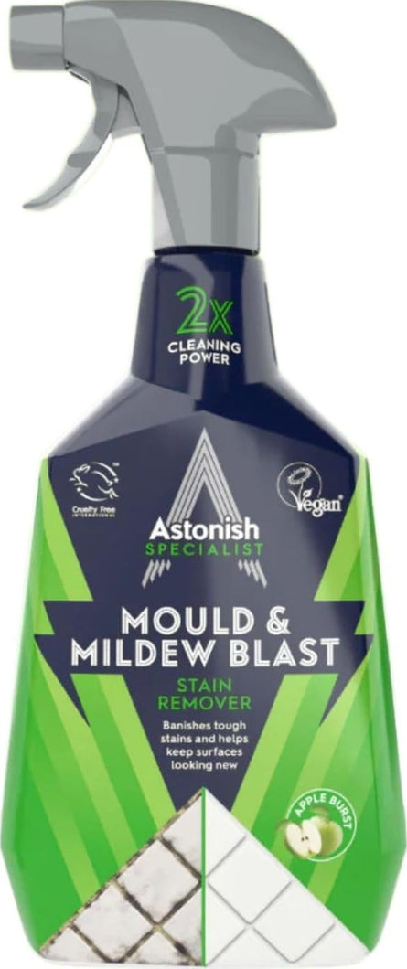 Astonish Specialist Extra Strength Mould & Mildew Stain Blaster Spray, for Fast Mould Removal