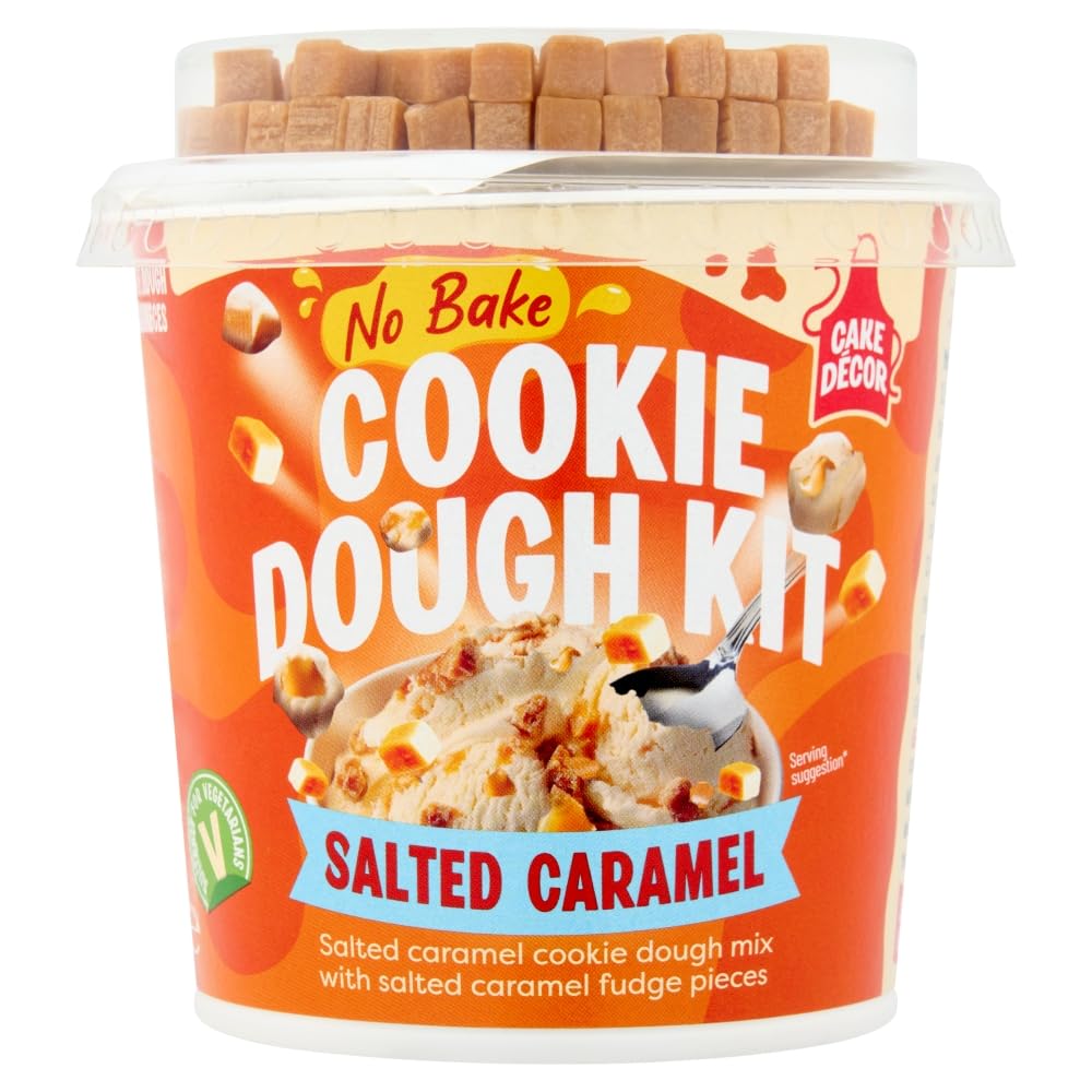 Cake Decor Cookie Dough Kit Salted Caramel 146g