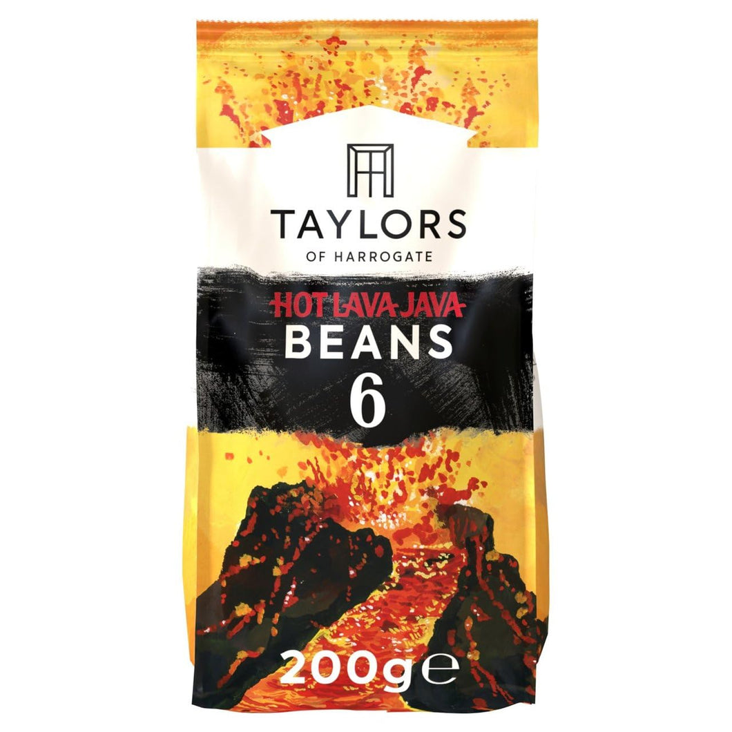 Taylors of Harrogate Hot Lava Java Coffee Beans, 200g