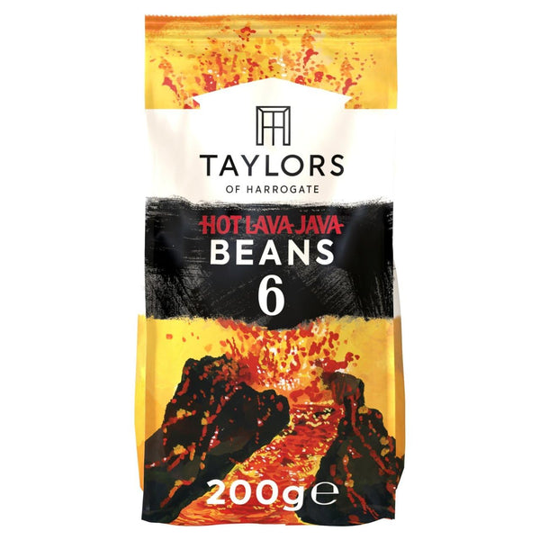 Taylors of Harrogate Hot Lava Java Coffee Beans, 200g