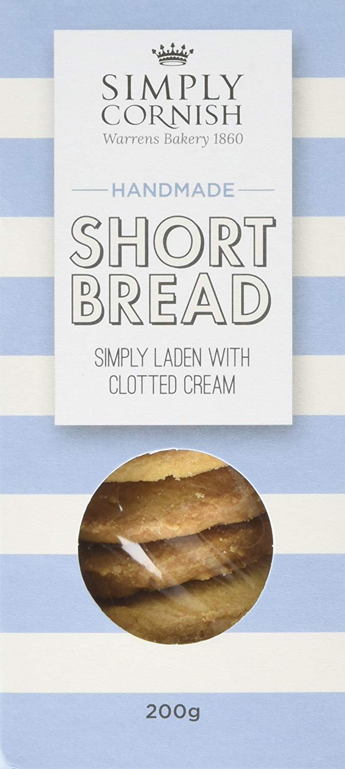 Simply Cornish Clotted Cream Shortbread - 200g