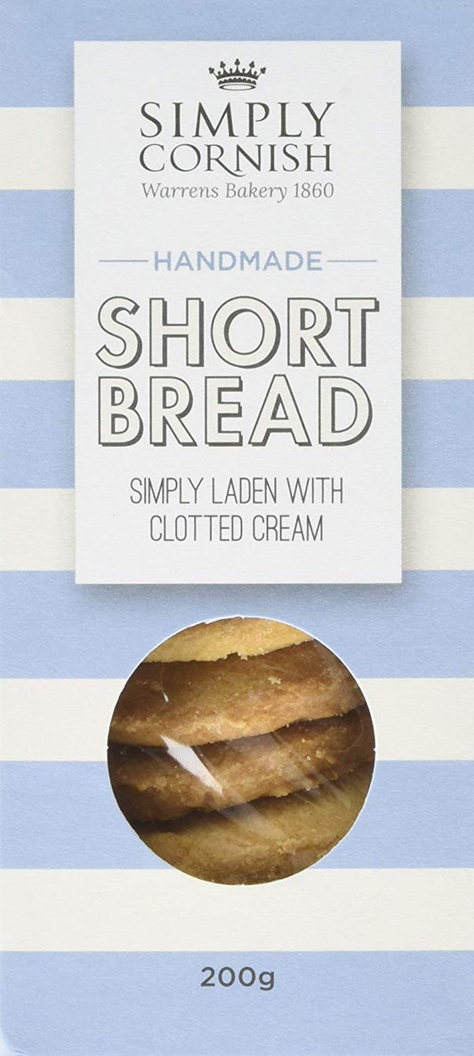 Simply Cornish Clotted Cream Shortbread - 200g