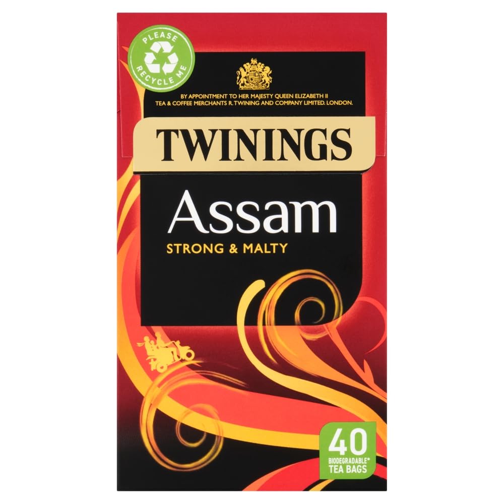Twinings Assam 40 Tea Bags, 100g