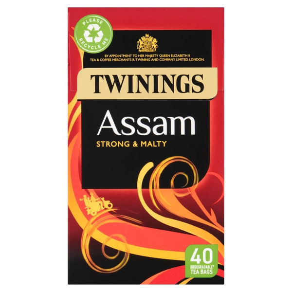 Twinings Assam 40 Tea Bags, 100g
