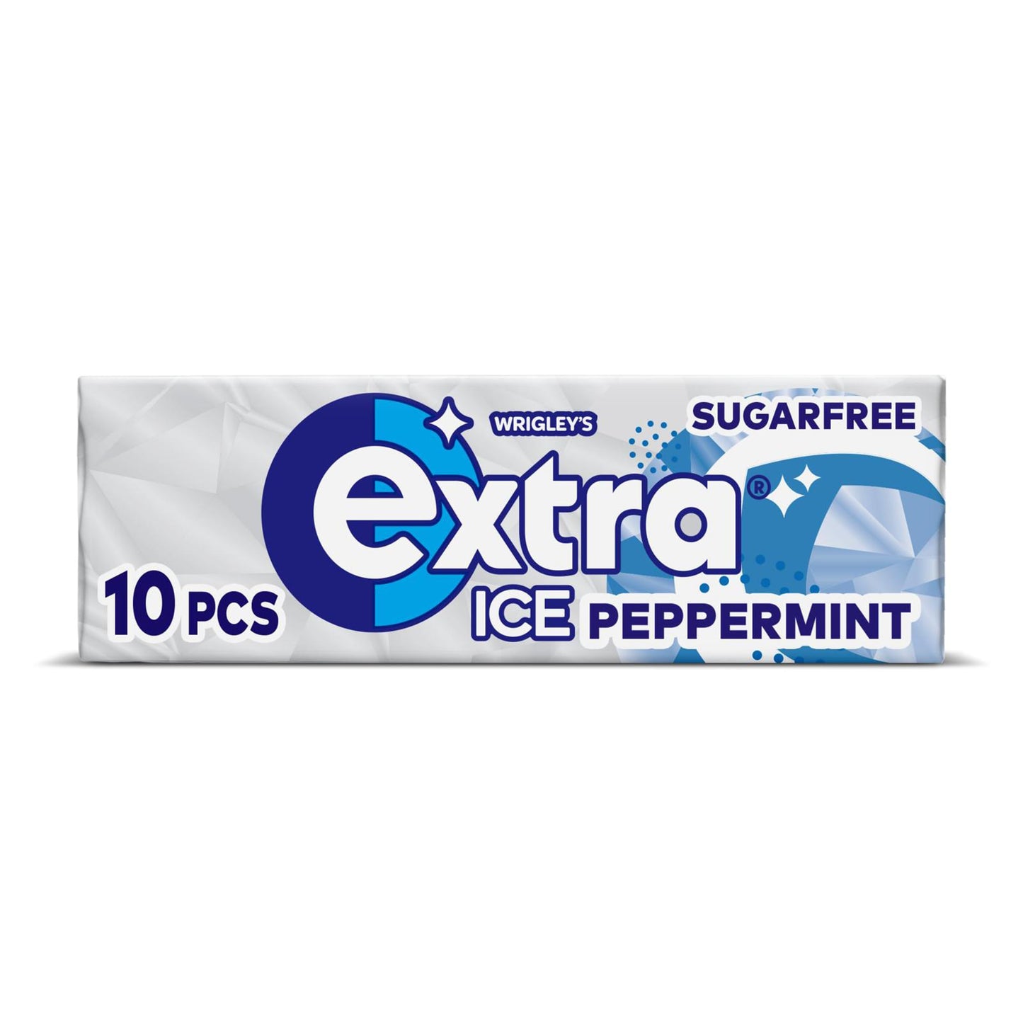 Wrigley's Extra Ice Spearmint Sugar Free Chewing Gum Bulk Multipack, 30 x 10 Pieces - Mint Gum With Microgranules - Air Travel Essentials, Festival Accessories & Road Trip Snacks