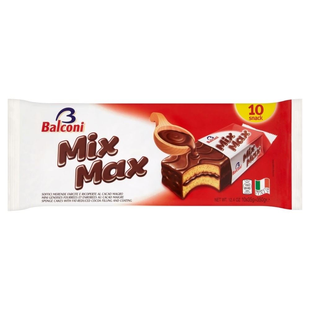 Balconi Mix Max Cake Bars (10 per pack - 350g)