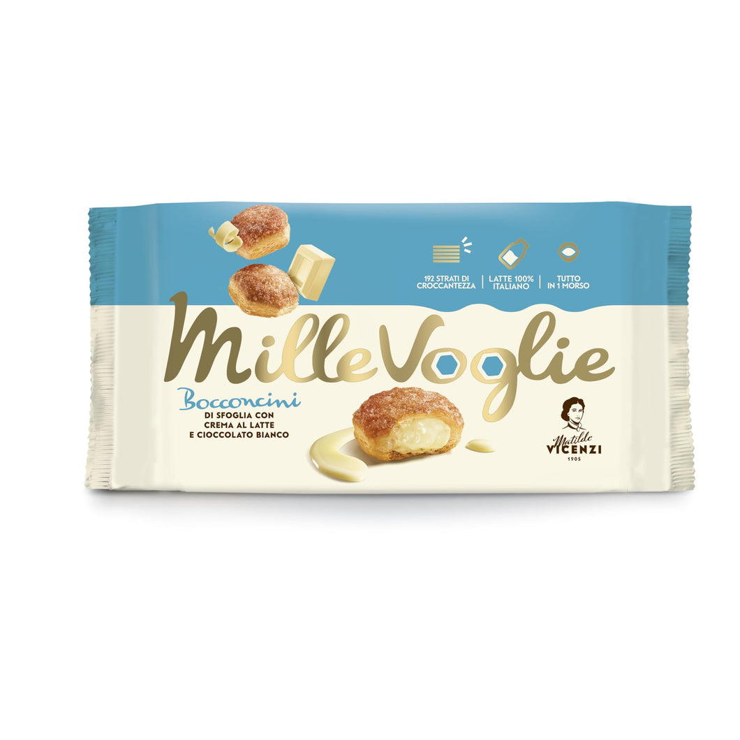 Matilde Vicenzi Bocconcini Milk and White Chocolate Cream, 100g