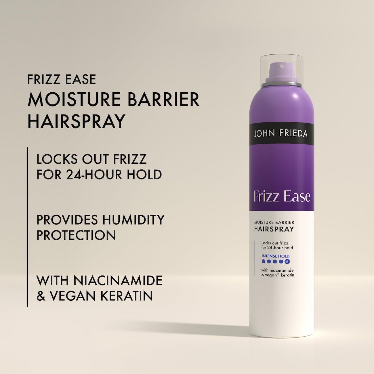John Frieda Frizz Ease Moisture Barrier Hairspray 250ml