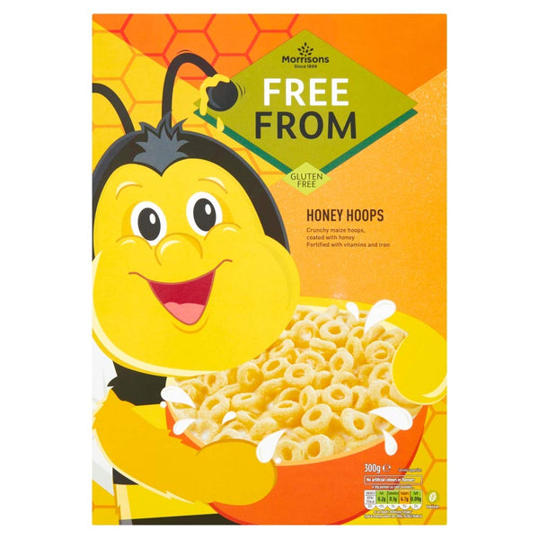 Morrisons Free From Honey Hoops 300g