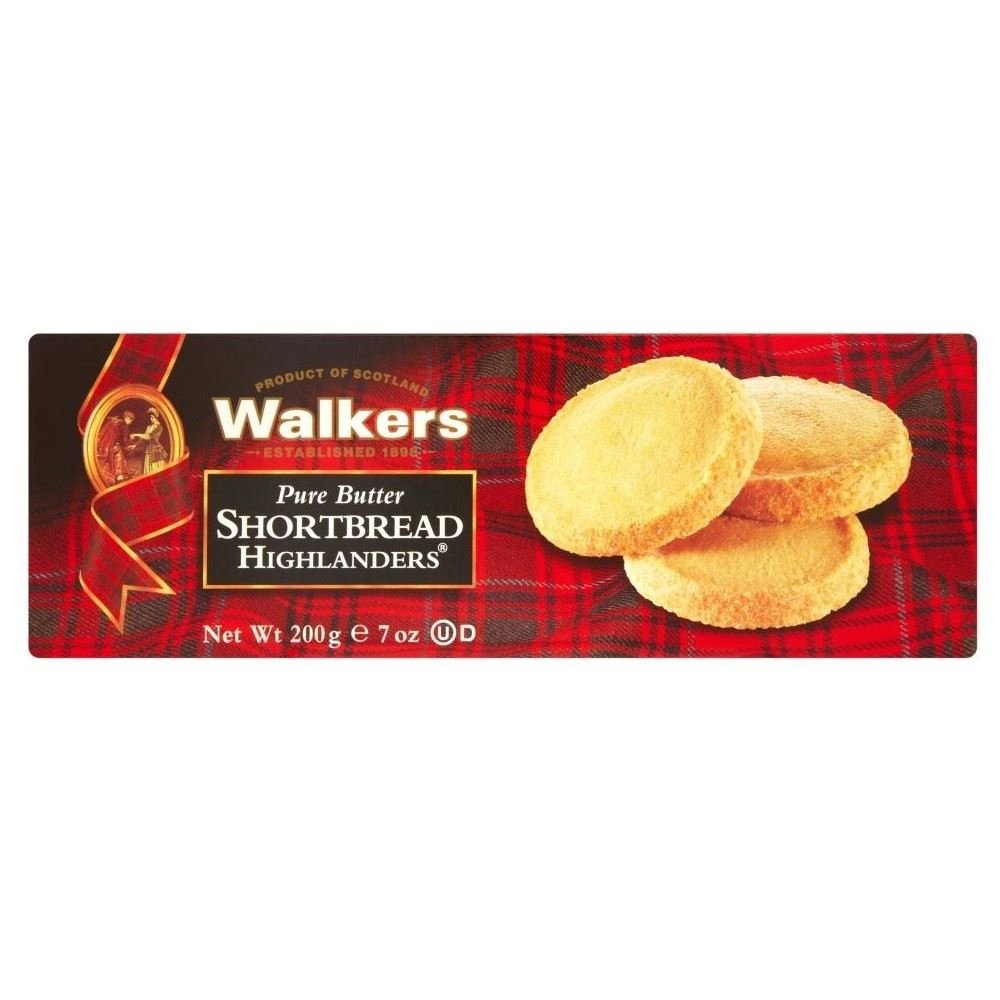 Walkers Pure Butter Shortbread Highlanders (200g)