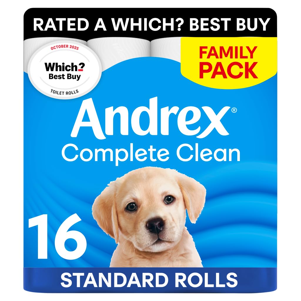Andrex Classic Clean Toilet Roll 16 Rolls