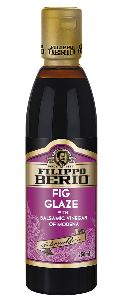 Fig Balsamic Glaze, Balsamic Vinegar of Modena, Sweet Fig Flavour, 250ml