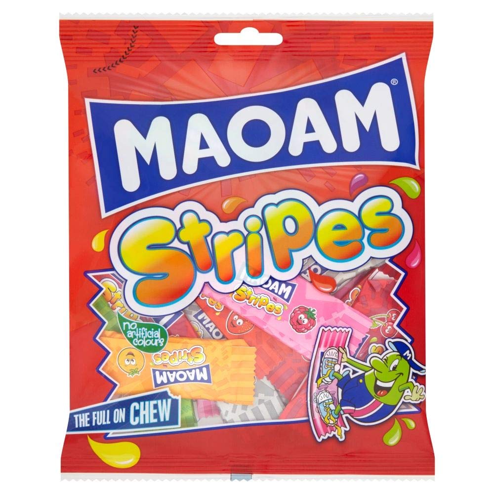MAOAM Stripes (12 x 140g Bags)