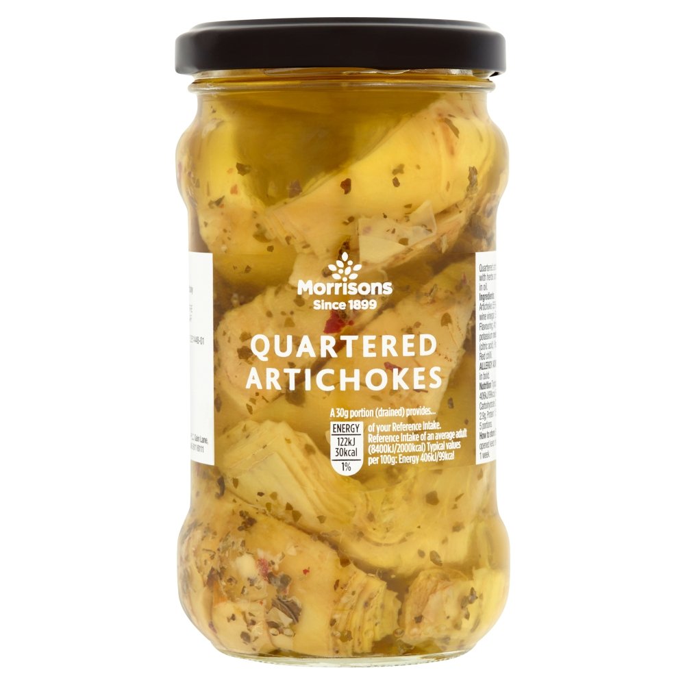 Morrisons Quartered Artichokes, 280g