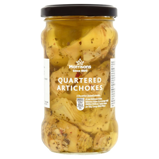 Morrisons Quartered Artichokes, 280g