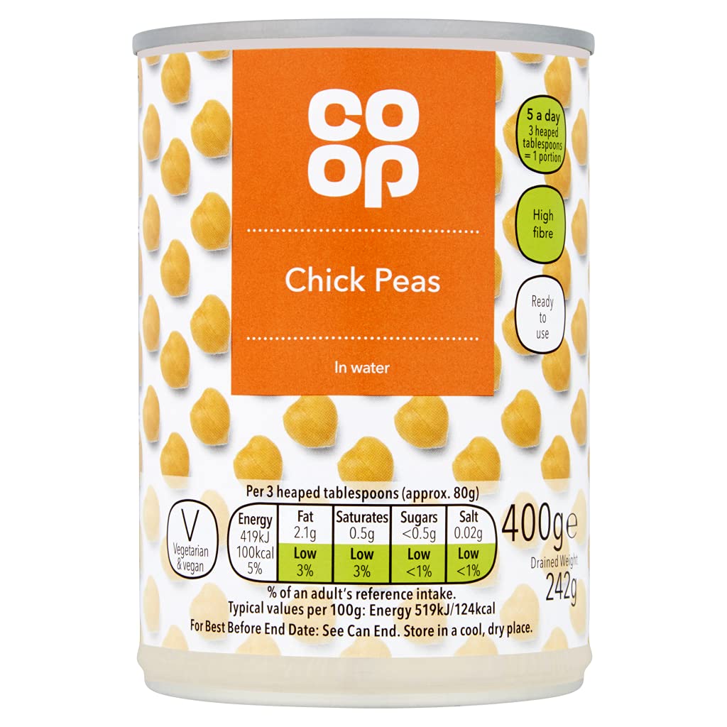 Co-op Chick Peas in Water 400g