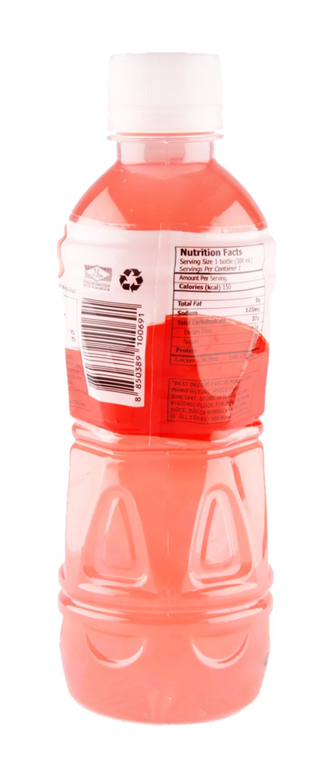 MOGU MOGU STRAWBERRY Flavoured Drink With Nata De Coco 320 ml