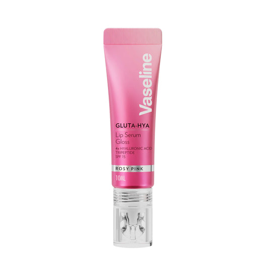 Vaseline Gluta-Hya Lip Serum Gloss Rosy Pink 10ml