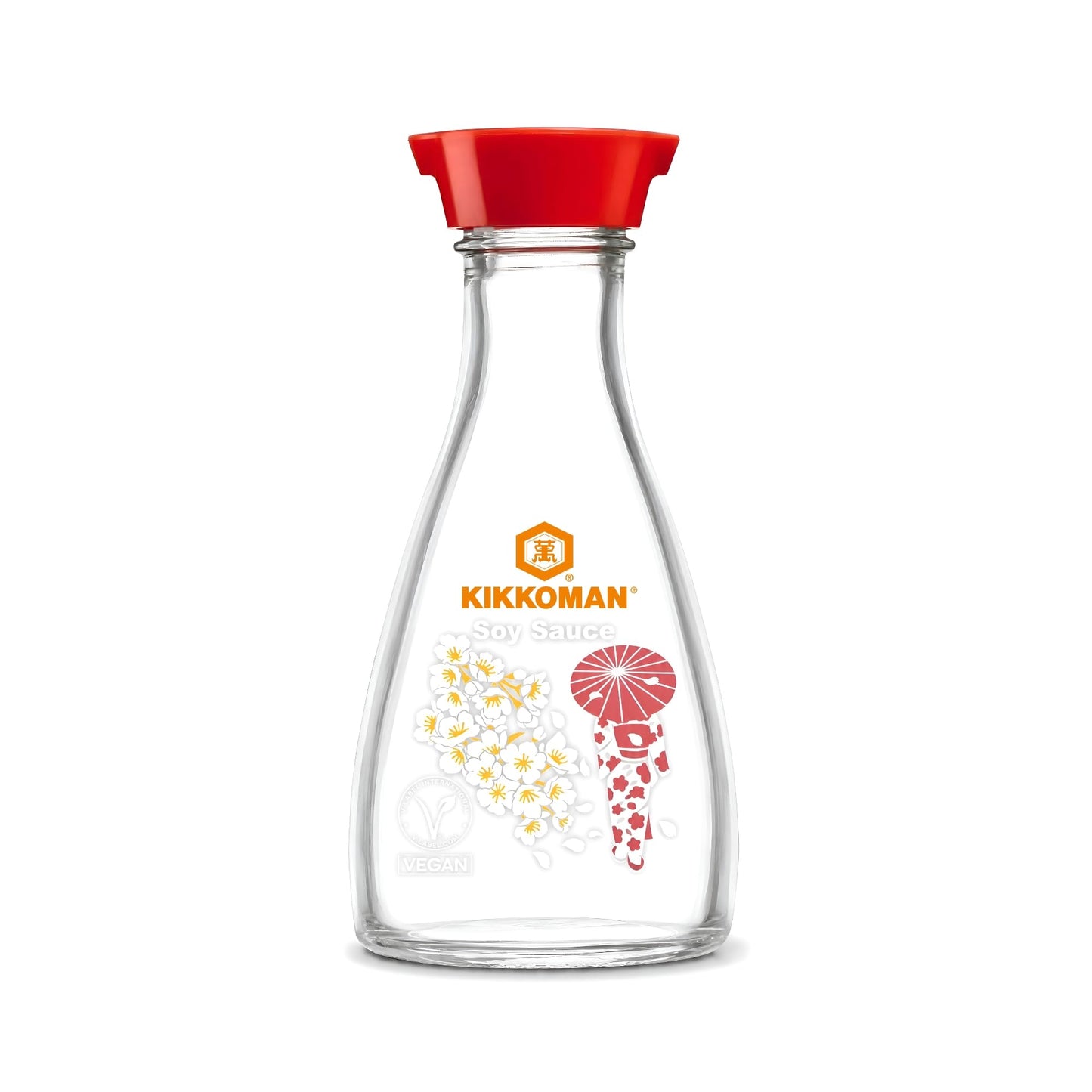 Kikkoman Cherry Blossom Soy Sauce Value Pack – Naturally Brewed Soy Sauce 1L & Limited Edition Cherry Blossom Dispenser Bottle 150ml – Rich Umami – Cooking, Marinades & Stir Fries