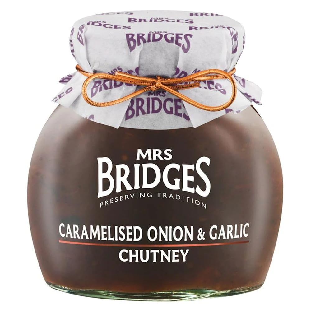 Mrs Bridges Caramelised Onion and Garlic Chutney