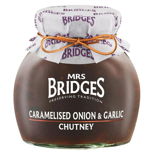 Mrs Bridges Caramelised Onion and Garlic Chutney