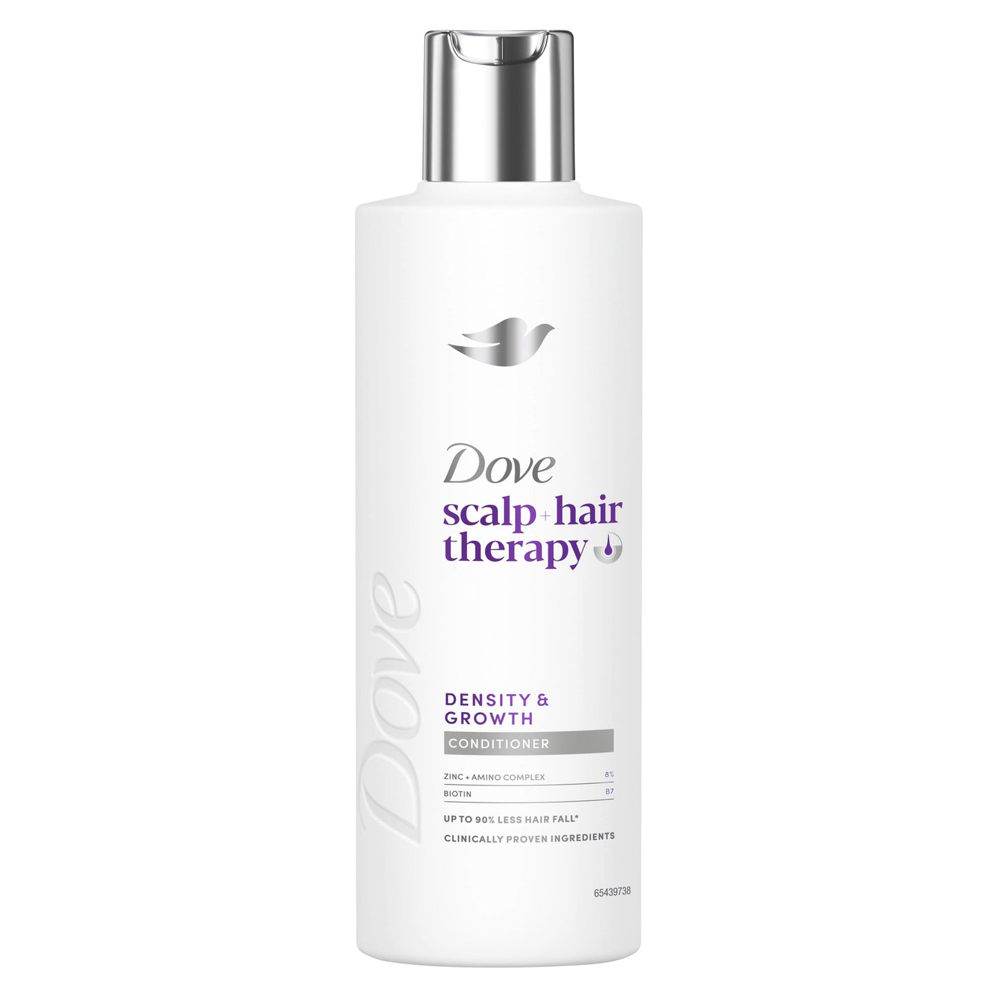 Dove scalp + hair therapy Density & Growth¹ Conditioner hair care with Amino Complex, Zinc and Biotin for up to 90%* less hair fall