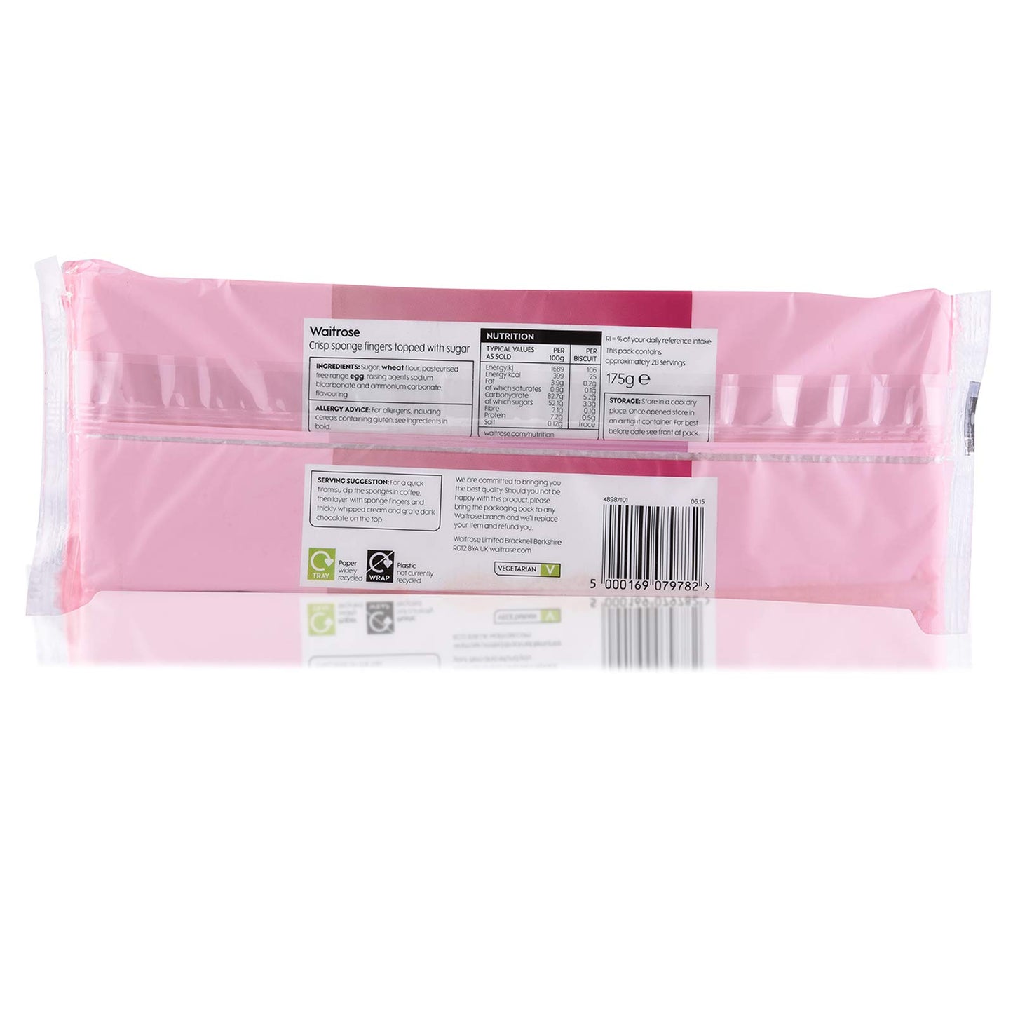 Sponge Fingers Waitrose 175g