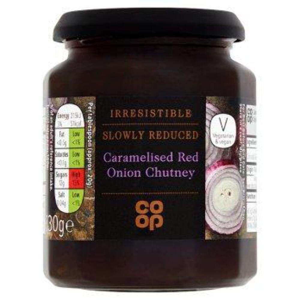 Co-op Irresistible Caramelised Red Onion Chutney 330g