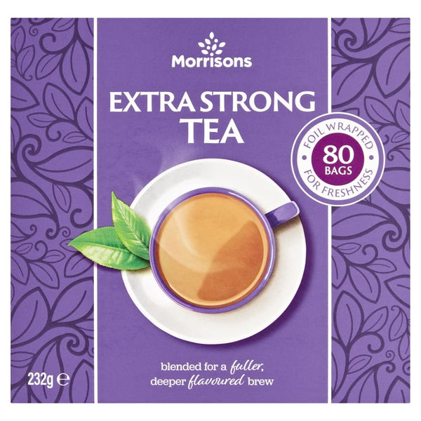 Morrisons Extra Strong Tea, 80 bags