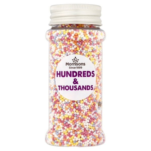 Morrisons Hundreds & Thousands Sprinkles, 80G