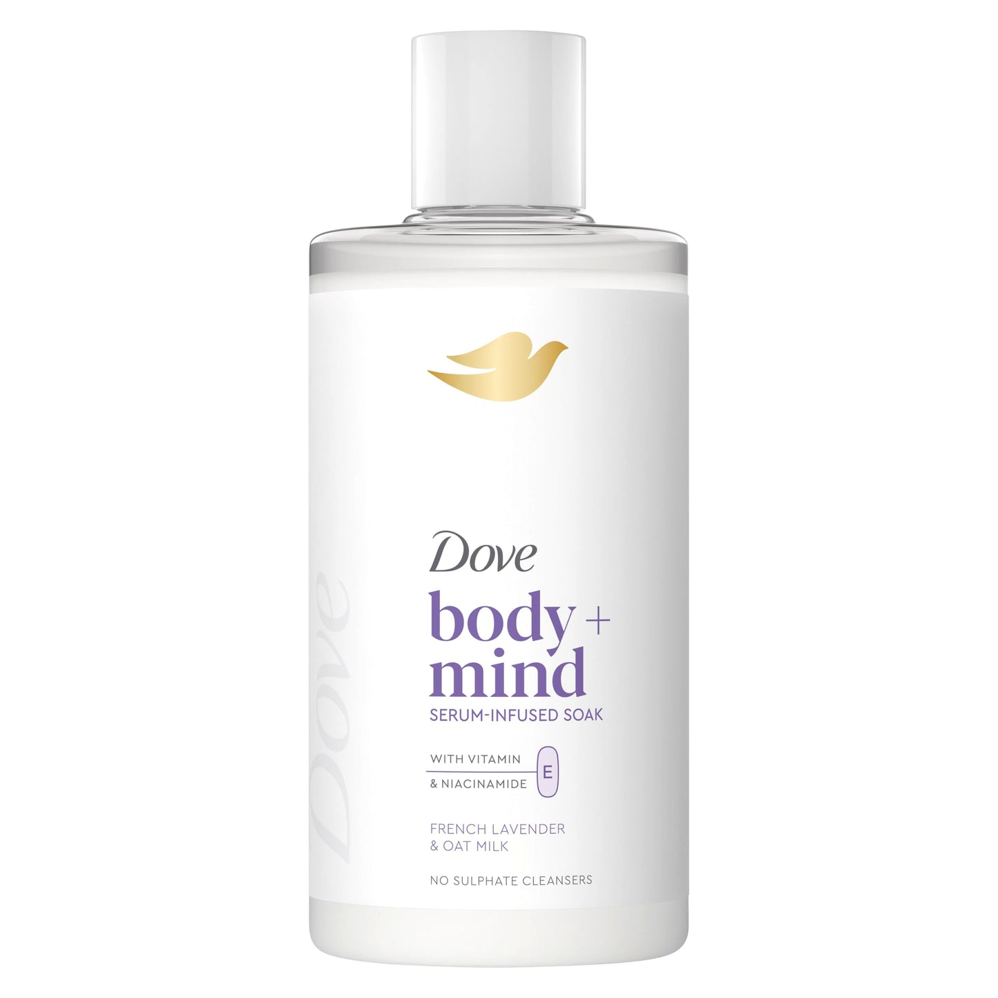 Dove body + mind French Lavender Serum-Infused Bath Soak 400 ml