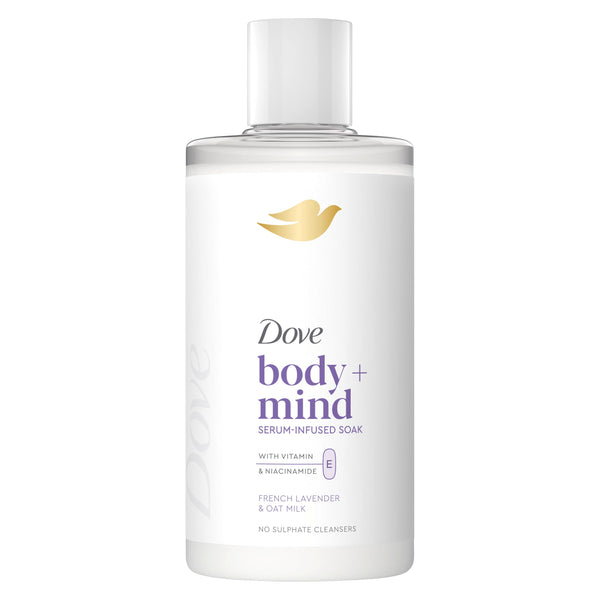 Dove body + mind French Lavender Serum-Infused Bath Soak 400 ml
