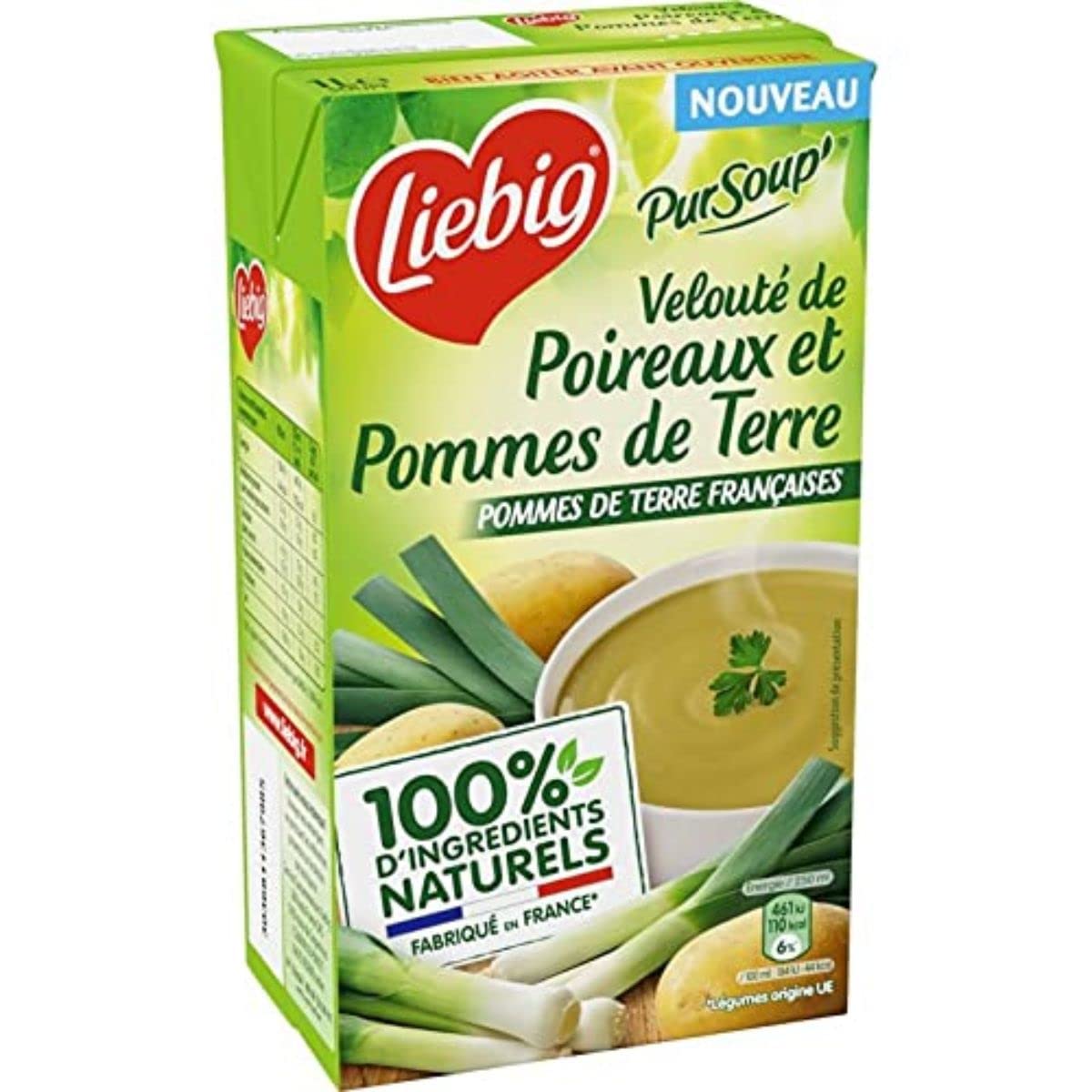 Liebig Velvety Leeks and Potatoes Soup, 1L