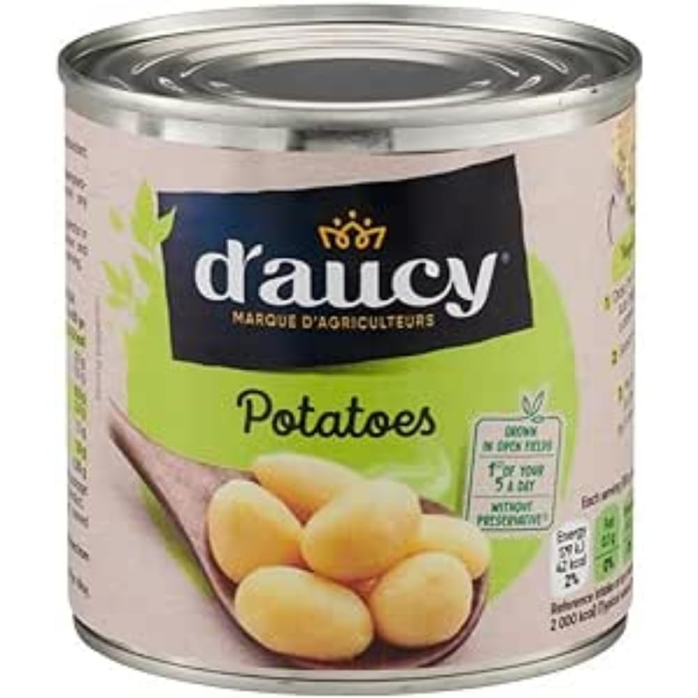 D'Aucy Tinned Potatoes, 400g