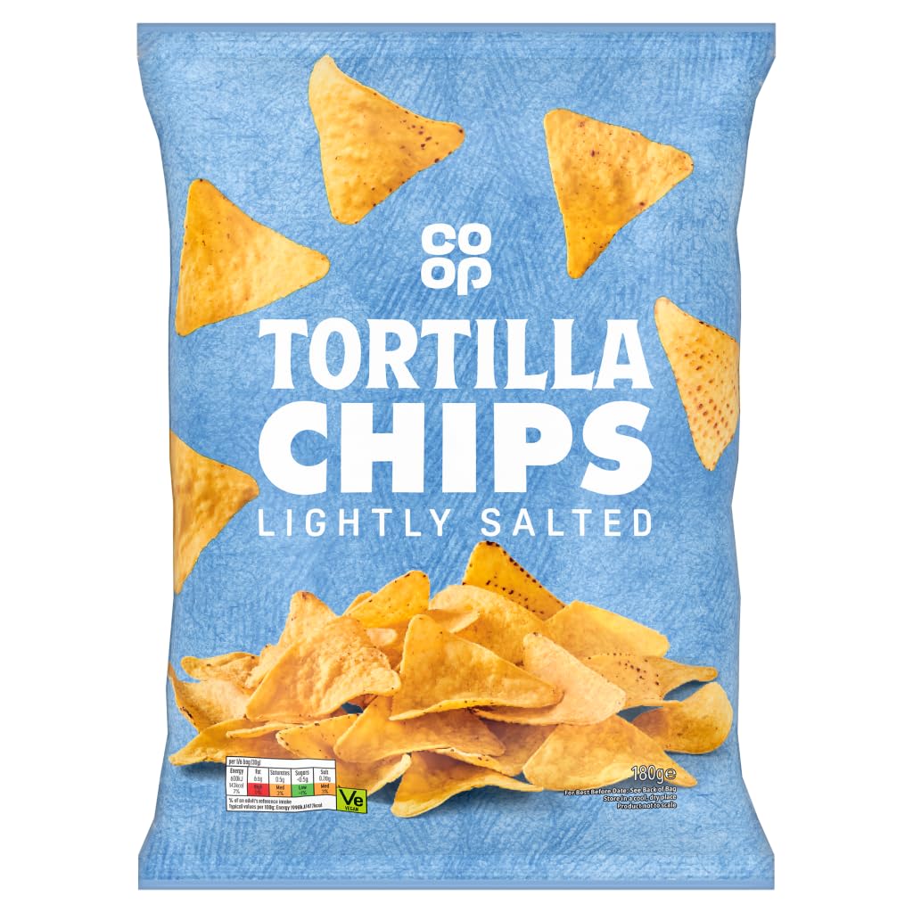 Co-op Lightly Salted Tortilla Chips 180g
