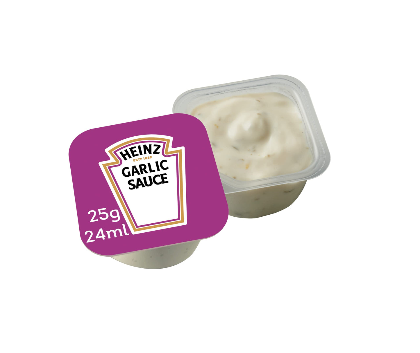 Heinz Garlic Sauce Dippots 25 g (Pack of 100)