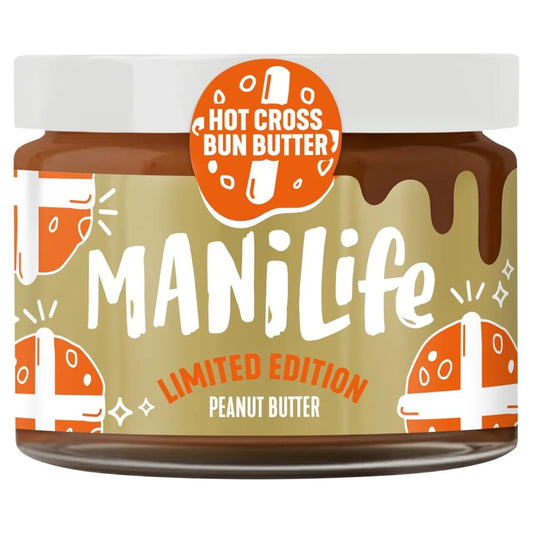Manilife Hot Cross Bun Peanut Butter, Limited Edition