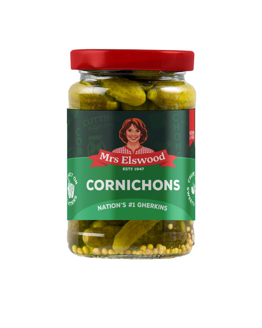 Mrs Elswood Cornichons 215g