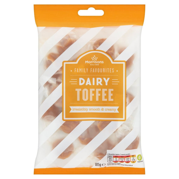 Morrisons Dairy Toffee, 185g