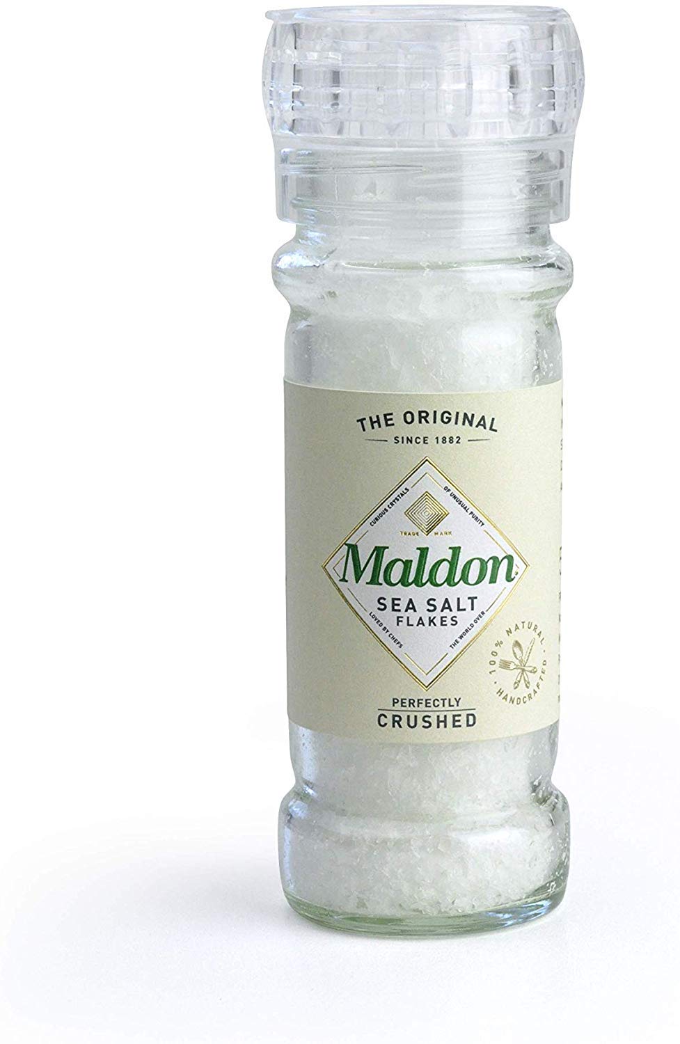 Maldon Salt Perfectly Crushed Sea Salt and Pepper Grinders