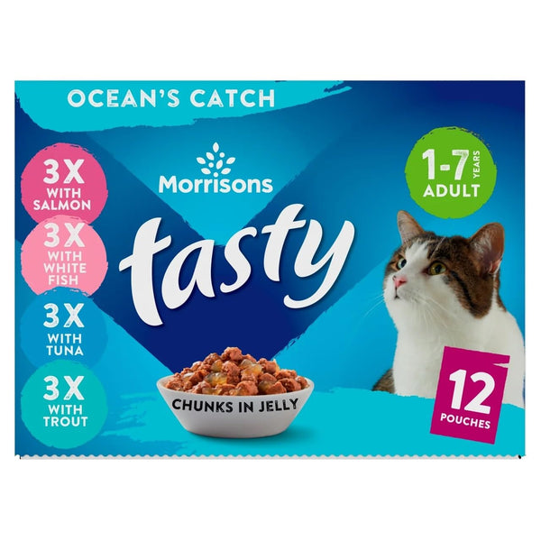 Morrisons Complete Fish Selection In Jelly Pouches 12x100g