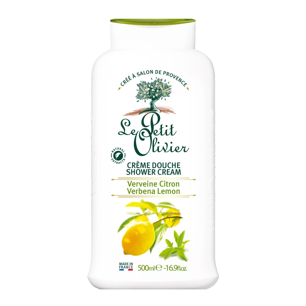 Le Petit Olivier Shower Cream Verbena Lemon, 500ml
