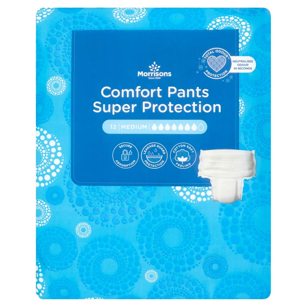 Morrisons Medium Comfort Pants Super Protection, Pack of 12