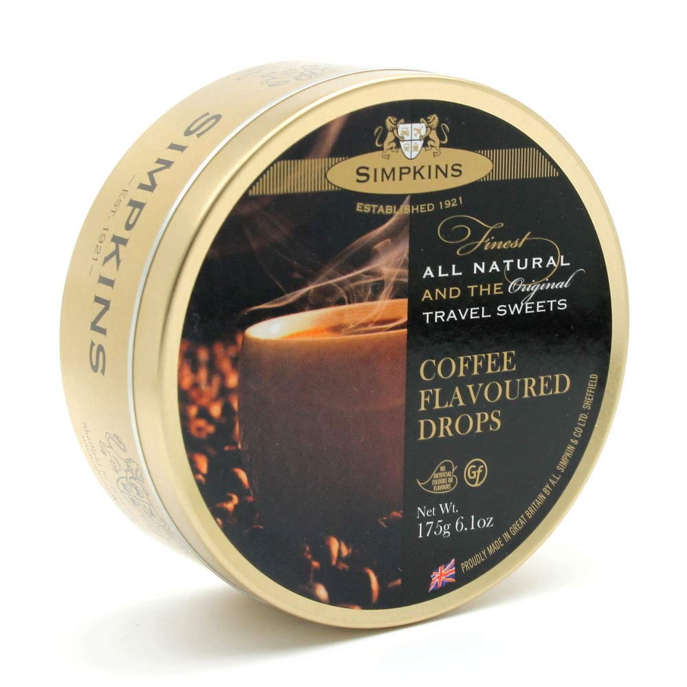 Simpkins All Natural Travel Sweet - Coffee Drops 200g