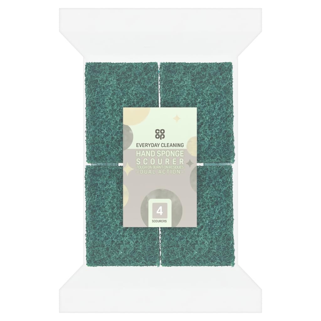 Co-op Sponge Scourers, 4 each